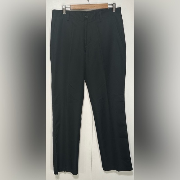 Adidas ClimaLite Black 4 Pocket Lightweight Golf Chino Athletic Pant Sz 32X32. - Picture 1 of 12